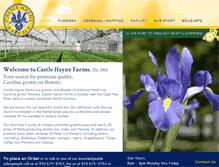 Tablet Screenshot of castlehaynefarms.com